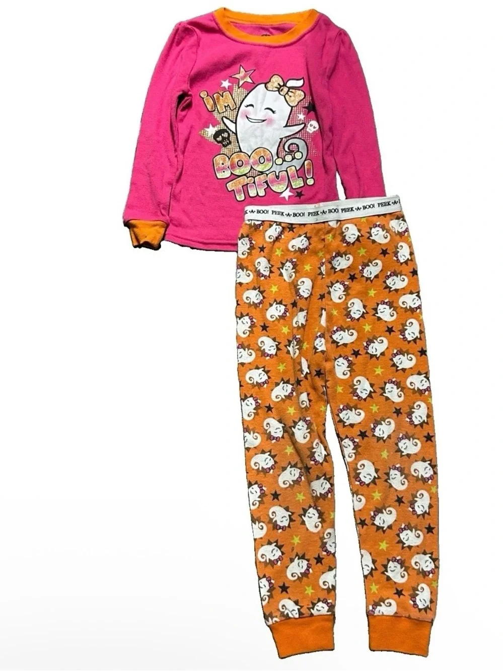 Toddler Girl Halloween Pajama Set Dress Shirts Size 3T